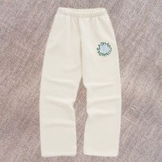 Nwot. Madhappy Aspen Limited Edition Sweatpants. Small Mark On Leg As Shown In Photo. Never Worn. Limited Edition - Were Only Sold At The Aspen Pop Up. White Straight Leg Loungewear Pants, White High-waisted Cotton Sweatpants, White Wide-leg Loungewear Pants, White Straight Pants For Loungewear, White Spring Loungewear Pants, White Cotton Ankle-length Sweatpants, White Ankle-length Cotton Sweatpants, White Wide-leg Sweatpants, White Ankle-length Pants For Loungewear