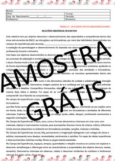 the back cover of an article in spanish that says, amostara gratis