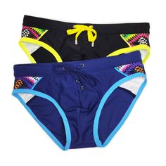 Looking to add a motivating element to your swimming sports? Look no further than this excellent choice of paisley-patterned swimwear briefs. Crafted with durable polyester and spandex, these briefs ensure the success of your beach time while keeping you comfortable all day long.Specifications Sport Type: swim Pattern Type: Paisley Origin: Mainland China Model Number: U082 Material: Polyester,Spandex Item Type: Briefs Gender: MEN Fit: Fits true to size, take your normal size Brand Name: GeraldBlack Shipping This product ships from China in 3 to 5 days. You should receive this product within 12 to 21 business days. Our standard shipping is free to most countries around the world. At checkout, you will have the option to purchase 12 day expedited shipping on most products which will allow fo Beachwear Swim Trunks In Brief Style, Beachwear Brief Swim Trunks, Brief Style Beachwear Swim Trunks, Beach Season Swim Trunks Brief, Stretch Swim Trunks For Water Sports, Surfing Swim Trunks For Beach Season, Blue Brief Swim Trunks For Beachwear, Breathable Fitted Swimwear For Beach Season, Sporty Brief Swimwear For Beach Season