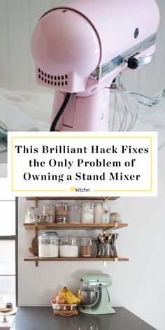 this brilliant hack fixes the only problem of owning a stand mixer and how to use it