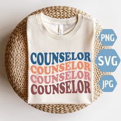 School Counselor, Sell Items, Vinyl Crafts, Cool Shirts, No Response, I Shop, Cricut, Rainbow