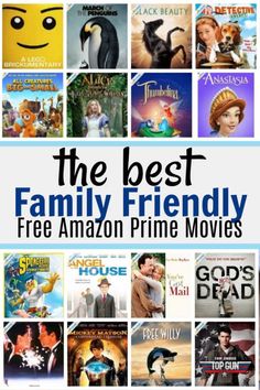 the best family friendly free amazon prime movies