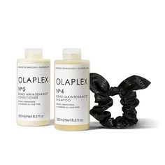 DAILY CLEANSE & CONDITION KIT - OLAPLEX Inc. Shadow Root, Toning Shampoo, Acetic Acid, Benzoic Acid, Brittle Hair, Apricot Kernel Oil, Hair Strengthening, Nourishing Hair, Hair Repair