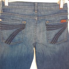 Nwot 26x19 7 For All Mankind Womens Jeans Stretch Dojo Cropped 7 Jeans, 7 For All Mankind Jeans, Womens Jeans, Fit Check, For All Mankind, 7 For All Mankind, Stretch Jeans, Life Style, Western Fashion