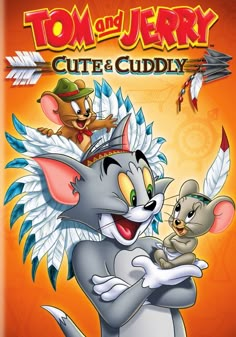 tom and jerry adorabil cucciola dvd, with an image of the mouse