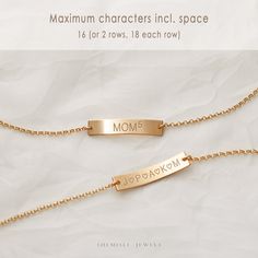 Bar bracelet, initial, gift for mom, mom bracelet gift, mom jewelry, new mom bracelet, new mom gift, Unisex, Gold Filled, Silver • BB25x6-01 Daith Jewelry, Tiny Jewelry, Mom Bracelet, Mommy Jewelry, Bracelet Initial, Initial Gifts, Moms Bracelet, Bar Bracelet, New Mom Gift