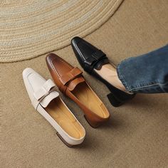 #Bow #Embellished #Loafers #WomenShoes Block Heel Loafers, Velvet Shoes, Loafers Shoes, Heeled Loafers, Leather Items, Loafer Shoes, Block Heels, Rubber Sole, Heel Height