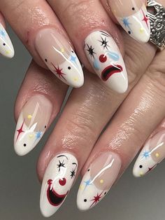 Multicolor  Collar  ABS Plants Bare Nails Embellished   Nail,Hand & Foot Care more in telegram Nail Forms, Halloween Nail Designs, Nail Art Hacks, Funky Nails, Nail Accessories, False Nails, Almond Nails, French Nails