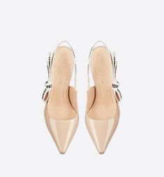 J'Adior Pump Nude Patent Calfskin - products | DIOR Dior Atelier, Ribbon Flats, Slingback Flats, Bow Flats, Sling Back, Slingback Pump, Watch Collection, Jewellery And Watches