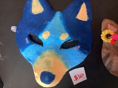 🌱🐾 High-Quality handmade bluey Therian mask! 🐾🌱 Bluey Therian Mask, Therian Clothes, Sebastian Solace, Therian Mask, Animal Mask, Mask Ideas, Fun Sleepover Ideas, Costume Masks, Sleepover Ideas