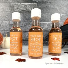 thanksgiving party favors, best shot at surviving thanksgiving Thanksgiving Party Favors For Adults, Thanksgiving Goodie Bags For Adults, Thanksgiving Favors For Guests, Friendsgiving Gift Ideas, Friendsgiving Party Favors, Friendsgiving Favors, Thanksgiving Goodie Bag, Spooky Foods, Thanksgiving Party Favors