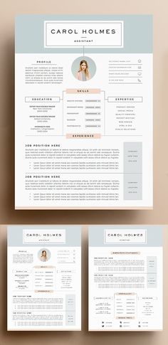 the professional resume template is ready to be used on any type of paper or computer