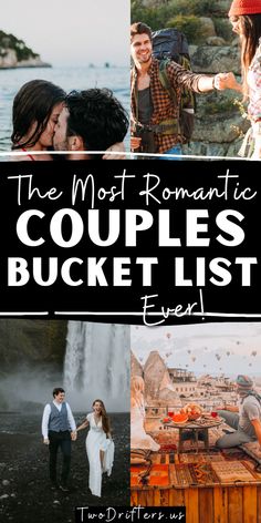 Bucket List With Husband, Kissing Bucket List, Travel Date Ideas, Romantic Things For Husband, Adventures For Couples, Romantic Bucket List Ideas, Romantic Things To Do For Your Wife, First Year Of Marriage Bucket List, Anniversary Things To Do