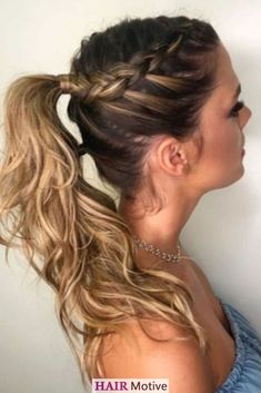 Dancer Hairstyles, Braided Hairstyles For Kids, Braided Hairstyles For Teens, Quick Braided Hairstyles, Dance Hairstyles, Wedding Guest Hairstyles, Long Hair Wedding Styles, Hair Tutorials For Medium Hair, Hair Stylies