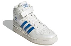 GX1021 Adidas Forum Mid, Rubber Shoe, Athletic Models, Adidas Forum, S Monogram, Size 8 Women, Rubber Shoes, Blue Accents, Fit Inspo