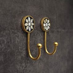 Decorative Brass Coat Hooks Wall Hooks Mother of Pearl Key Hooks Hangers Wall Mount Towel Hook - Etsy Cute Door Hooks, Key Hooks Entryway, Coat Hooks Hallway, Hand Towel Hook, Brass Towel Hook, Nursery Wall Hooks, Entryway Hooks, Brass Coat Hooks, Bath Hooks