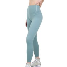 Elevate your workout wardrobe with the Anna-Kaci Women's High Waist Solid Sports Bright Color Leggings. These leggings feature a flattering high waist and come in a solid color for a sleek and sporty look. Achieve ultimate comfort and style by pairing them with a sports bra and sneakers for your active pursuits. Sporty Compression High-waisted Leggings, Sporty Compression High-cut Leggings, High Rise Sporty Tights For Pilates, Sporty High Rise Tights For Pilates, Sporty High-cut Workout Leggings, High Rise Tight Yoga Pants Athleisure, High-cut Leg Athleisure Leggings, High Rise Moisture-wicking Leggings, Sporty High-cut Leg Yoga Tights