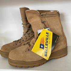 A Nwt Size 12 Belleville Mikitary Boot-Great For Hunting Gortex Thinsulate Insulation Vibram Sole High Clearance Steel Toe Made In The Usa ***See Photos For Best Description And Approximate Measurements Gnth0126236 Men's Boots, Boots Men, Insulation, Hunting, Men's Shoes, Shoe Boots, Size 12, Man Shop, Boots