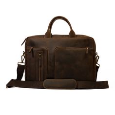 "Leather Briefcase Chestnut Leather Briefcase Men Leather Briefcase Laptop Bag Leather bag Gift for Him Shoulder Bag Men Briefcase This masterpiece is a great gift for all. If you prefer any customization or request any personalization you are in the right site. Please feel free to contact for any special alterations. Standard personalization allows customization Up to \"3 Letters\" (The engraved initials are embossed with heat by hand and will permanently stay on the product.) Our collections a Classic Brown Bag For Gift, Classic Brown Bags As Gifts, Classic Brown Bags For Gifts, Classic Brown Bag Perfect For Gifts, Classic Leather Travel Bag As Gift, Brown Shoulder Bag With Luggage Sleeve For Business Trips, Brown Business Case, Everyday Carry Large Capacity Rectangular Satchel, Brown Everyday Rectangular Briefcase