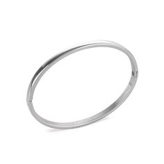 PLAIN BANGLE – Artizan Joyeria Polished Stainless Steel Bangle Cuff Bracelet, Polished Stainless Steel Cuff Bracelet, Stainless Steel Polished Cuff Bracelet, Minimalist Bangle With Stainless Steel Clasp, Formal Stainless Steel Bangle With Polished Finish, Classic Stainless Steel Bangle For Formal Occasions, Adjustable Stainless Steel Bangle With Polished Finish, Stainless Steel Bangle Bracelet, Everyday Round Stainless Steel Bangle