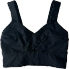 Fitted Black Cross-back Sports Bra, Compressive Black Sports Bra With Adjustable Straps, Sports Bra Lululemon Black, Black Compressive Versatile Sports Bra, Black Strappy Sports Bra With Built-in Bra, High Neck Bra, Lululemon Energy Bra, Free People Bags, Lululemon Sports Bra