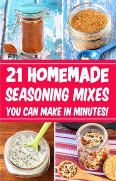 21 homemade seasoning mixes you can make in minutes