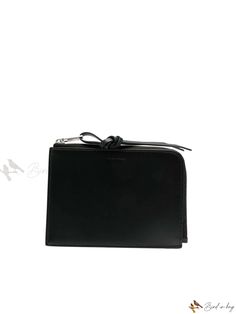 Bird in Bag - Timeless Black Wallet Modern Wallet With Zipper Pouch Clutch, Business Clutch Wallet With Zipper Pouch, Modern Black Pouch With Card Slots, Modern Formal Pouch Wallet, Modern Bifold Clutch For Business, Modern Business Bifold Clutch, Modern Bifold Business Clutch, Modern Bifold Wallet With Zipper Pouch, Modern Clutch Wallet With Zipper Closure