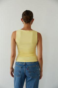 The Rylee Ruched Boat Neck Top is a ray of sunshine! This summer top features butter soft fabric, flattering side ruching, and a trendy boat neckline! Available in Butter Yellow; pair this top with your go-to denim to complete the look! Details: 95% Polyester, 5% Spandex Lots of Stretch Fully Lined Hand Wash Cold/ Line Dry Fraternity Formal, Homecoming Shoes, Red Floral Top, A Ray Of Sunshine, Boat Neck Top, Rush Dresses, Ray Of Sunshine, Butter Yellow, Boat Neck Tops