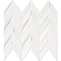 white herringbone tile pattern with diagonals in the center and diagonal stripes on each side