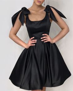 8th Grade Prom Dresses, Satin Homecoming Dresses, Simple Homecoming Dresses, Short Red Prom Dresses, Red Cocktails, Cute Dresses For Party, Satin Homecoming Dress, Red Homecoming Dresses, Banquet Dresses