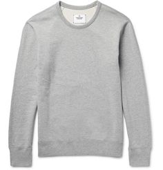 Sporty Sweatshirt With Raglan Sleeves For Everyday, Sporty Everyday Sweatshirt With Raglan Sleeves, Gray Crew Neck Sweater For Athleisure, Gray Crew Neck Athleisure Sweater, Gray Crew Neck Sweater In Athleisure Style, Gray Athleisure Crew Neck Sweater, Fall Athletic Heather Sweats With Ribbed Cuffs, Classic Gray Sweatshirt With Ribbed Cuffs, Athleisure Cotton Sweatshirt With Raglan Sleeves