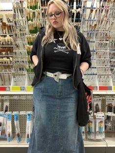 Long Denim Skirt Outfit Plus Size, Plus Size Jean Skirt Outfits, Denim Skirt Outfit Plus Size, Plus Size Denim Skirt Outfit, Jean Skirt Outfits Plus Size, Jean Skirt Plus Size, Long Jean Skirt Outfits, Plus Size Denim Skirt, Jean Skirt Outfits