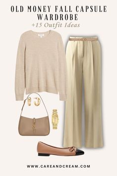 Old Money Fall Capsule Wardrobe + 15 Outfit Ideas Winter Palette