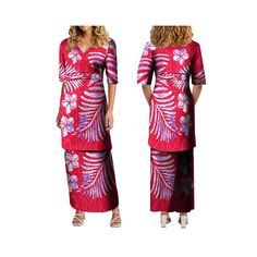 Our custom island print puletasi dress features vibrant, original patterns inspired by the beauty of the pacific islands. Each design is carefully crafted to celebrate island culture, brining a unique, one of a kind feel to your waredrobe. Samoan Puletasi, Island Culture, Custom Island, Half Sleeve Women, Pacific Islands, Sleeve Women, 2 Piece Set, Dress Clothes For Women, Half Sleeve