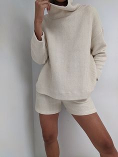 The Mia Sweater is created from an exquisite 100% cotton knitted rib - this essential piece features a relaxed collar that can be styled in a plethora of ways, notched cuffs, with an overall favorite boxy fit. The Mia is crafted in our most luxurious fabrication to date, the Knitted Cotton Rib is a substantial & textural classic knit, inspired by some of our most beloved vintage pieces throughout the years - only to age gracefully and to become softer with wear. Worn alongside our Patricia Pants Trend Ideas, Rib Sweater, Future Dreams, Age Gracefully, Fade To Black, Wardrobe Style, Weekend Wear, Style Women, Knit Outfit