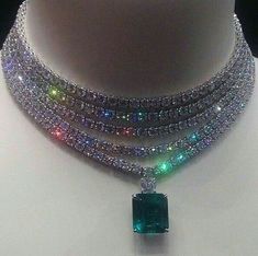 The Necklace, Colored Stones, Fabulous Jewelry