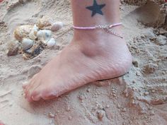 "Dainty seed bead adjustable anklet. Boho, festival,  beach, surfer anklet. Anklet is 8.5\" plus extender. We can do customer sizes please message us as this may require additional fees" Beach Anklets With Adjustable Length, Pink Anklets With Tiny Beads For Summer, Pink Tiny Beads Anklets For Summer, Pink Casual Anklets For Festivals, Casual Pink Anklets For Festival, Adjustable Tiny Beads Friendship Bracelets For Beach, Beaded Bracelets For Beach Festival With Tiny Beads, Adjustable Strand Anklets For Festival, Adjustable Beaded Beachy Anklets