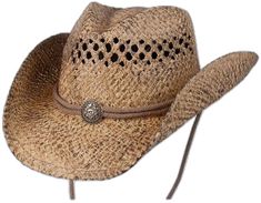 Casual Summer Hats For Country Concerts, Adjustable Straw Fedora For Rodeo, Country Style Sun Hat In Toquilla Straw For Ranch, Brown Straw Fedora For Ranch, Country Style Straw Fedora, Brimmed Straw Hat For Western-themed Events, Country Style Summer Hats For Country Concerts, Straw Fedora For Country Events, Country Style Toquilla Straw Sun Hat For Rodeo