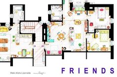 the floor plan for an apartment in new york city