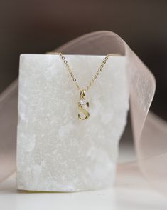 Baby Diamond Solitaire Necklace with Initial CharmCute twist on a classic diamond solitaire necklace• Material: Available in 14K Yellow Gold • Genuine Diamond: 0.03ct. VS Clarity F-H color• For bigger diamond size please message us we can customize for you Solitaire Necklace, Big Diamond, Diamond Solitaire Necklace, Solitaire Necklaces, Initial Charm, Diamond Sizes, Initial Necklace, Diamond Solitaire, Initials