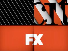 an orange and black background with the letter fx in it's upper right corner