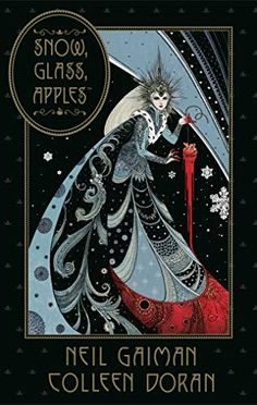 the snow glass apples book cover with an image of a woman in a long dress