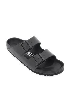 100% Cowhide Sole: 100% Rubber Classic Synthetic Slides With Round Toe, Classic Cushioned Slides For Outdoor, Classic Outdoor Synthetic Sandals, Birkenstock Sandals Arizona, Saint Laurent Shoes, Marine Serre, Birkenstock Arizona, Sneaker Wedge, Cobbler