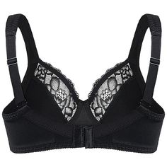 See Through Bra Embroidered Unlined Sexy Lace Underwire Bra – WingsLove Mesh Push-up Bra With Medium Bust Support, Push-up Mesh Bra With Medium Bust Support, Fitted Black Nursing Bra With Removable Cups, Black Fitted Nursing Bra With Removable Cups, Black Full Coverage Bra With Lace Closure, Black Full Cup Bra With Removable Cups, Black Full Coverage Bra With Removable Cups, Black Full Cup Bra With Removable Pads, Black Full Coverage Bra With Padded Cups