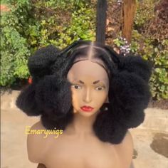 Your satisfaction is our priority. If you are concerned about protective styles, natural looking wigs, Lightweight, easy to maintain wigs that are sure to last: we have you covered! It's a glueless wig but can be installed. The lace is comfortable and suitable. Having Alopecia/hair loss, we got you covered! Our quality braided wigs at Emaryfashion will restore confidence and give you the opportunity to still wear your favorite braid styles. WIG SPECIFICATIONS:   full lace black  Beautiful short Lace Wig Black Women, Wig Black Women, Alopecia Wig, Natural Looking Wigs, Braided Wigs, Glueless Wig, Braided Wig, Beautiful Shorts, Wig Making