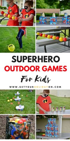 an outdoor game for kids to play outside