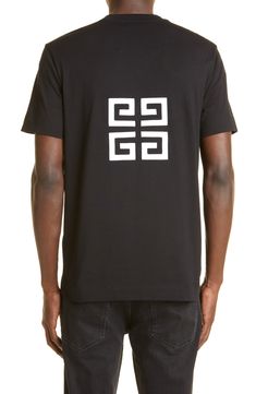 Embroidered with Givenchy's logo at the chest and the 4G emblem in back, this oversized cotton T-shirt makes a bold statement while keeping you comfy. Style Name:Givenchy Logo Embroidered Oversize T-Shirt. Style Number: 6269976. Classic Black Top With Logo Patch, Cotton Tops With Logo Emblem For Streetwear, Oversized Black T-shirt With Logo, Oversized Black Logo Top, Black Short Sleeve T-shirt With Logo Emblem, Black Short Sleeve Tops With Logo Emblem, Black Short Sleeve Top With Logo Emblem, Black Logo Emblem T-shirt, Black Cotton Tops With Designer Logo