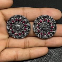 Oxidised silver plated earrings studs, earrings, studs, indian tribal jewelry, afghani jewellery, antique jewellery, silver studs A-6659 Studs Indian, Jewellery Silver, Studs Earrings, Earrings Studs, Oxidized Silver, Antique Jewellery, Silver Studs, Jewelry Earrings Studs, Halloween Shopping