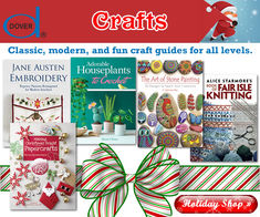 the christmas catalog is open and ready to be used as an advertisement for crafting