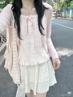 Shoujo Fashion, Shojo Girl, Skirt Ootd, Girly Outfits